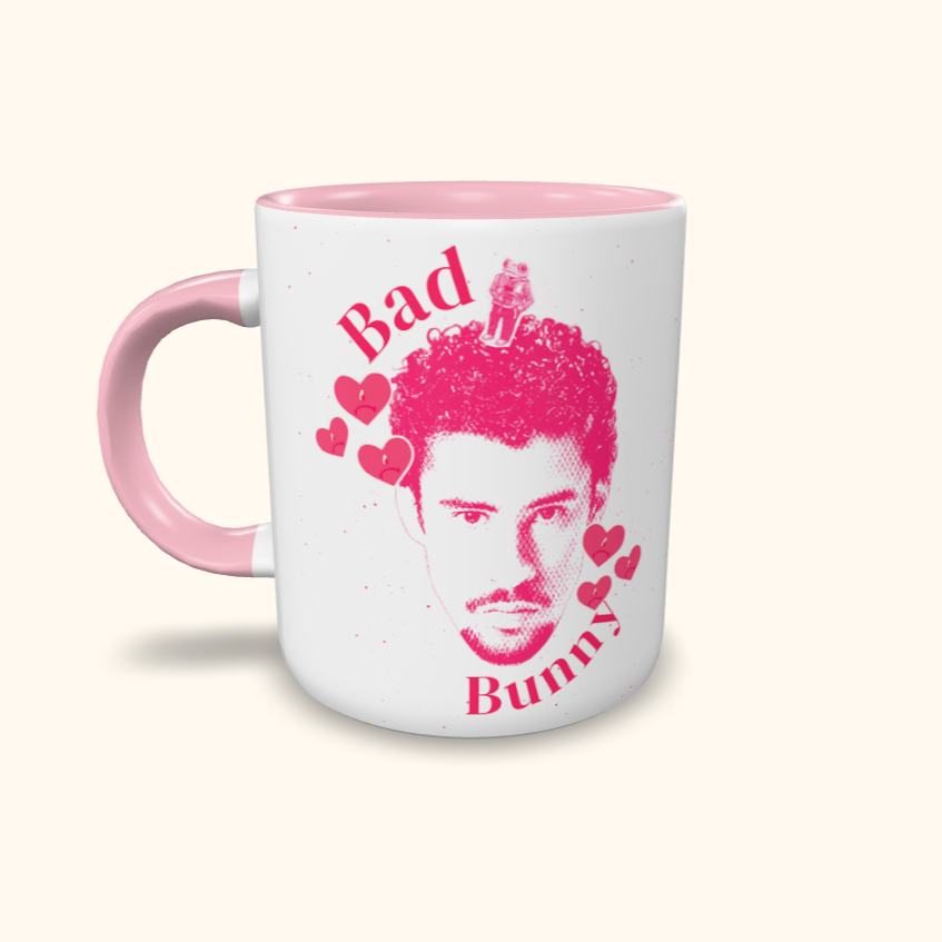 Caneca de Cerâmica Artistas - Bad Bunny