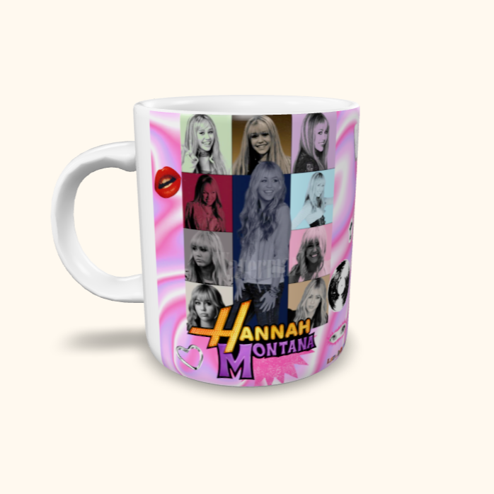 Caneca de Cerâmica Hannah Montana 2000