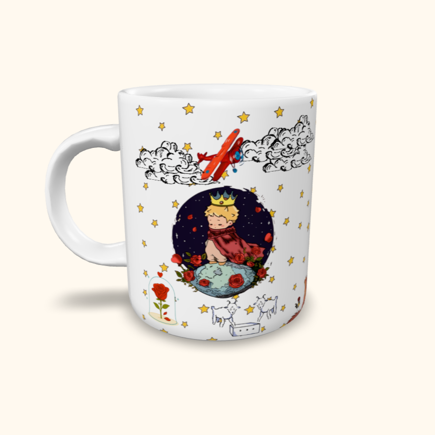 Caneca de Cerâmica Pequeno Príncipe Desenho