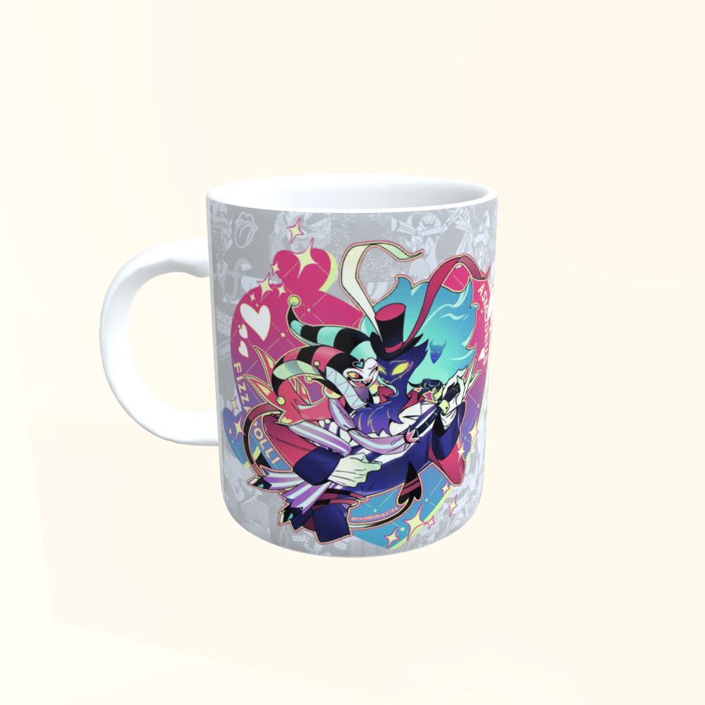 Caneca de Cerâmica Helluva Boss