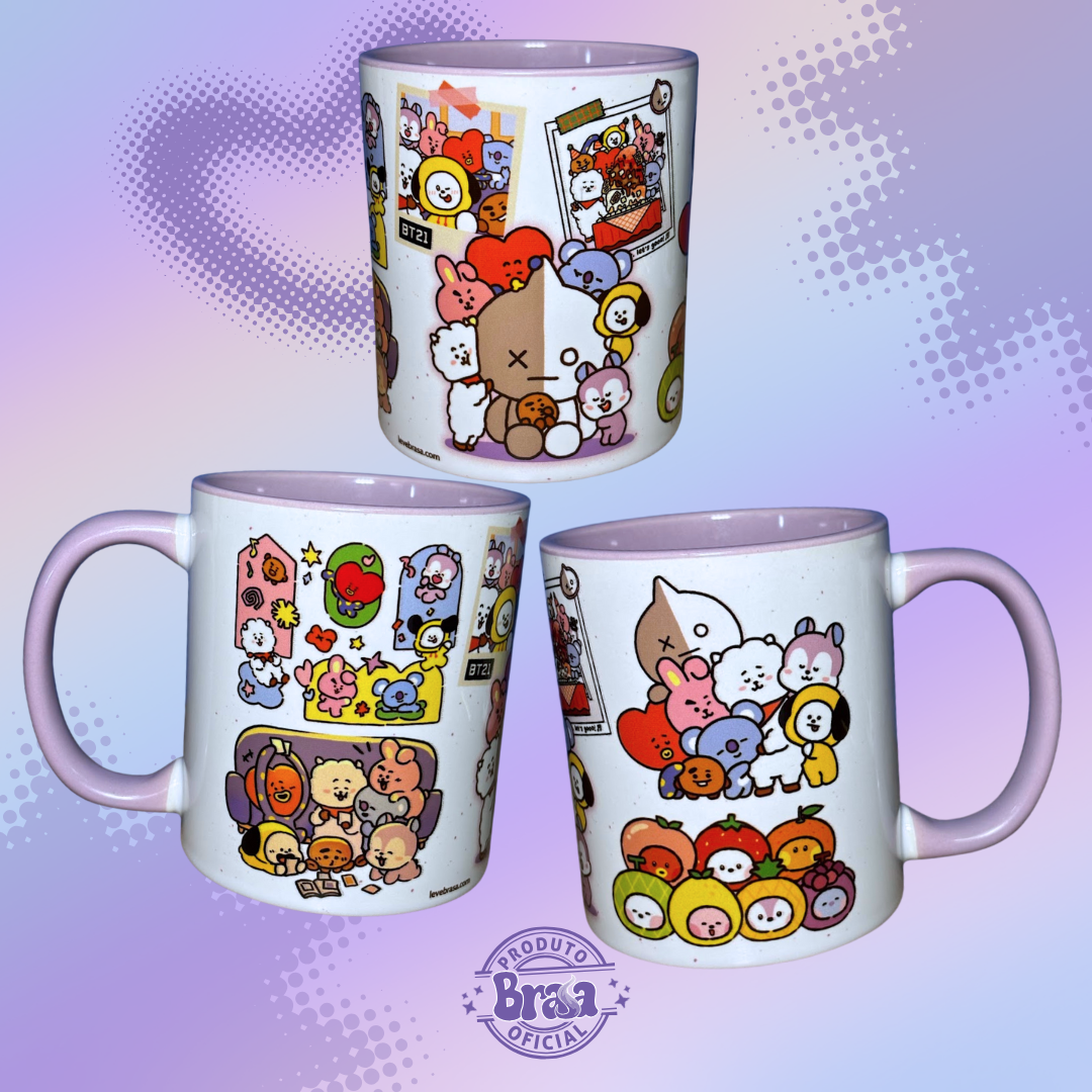 Caneca de Cerâmica BT21 2023