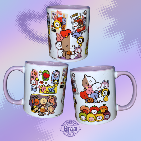 Caneca de Cerâmica BT21 2023