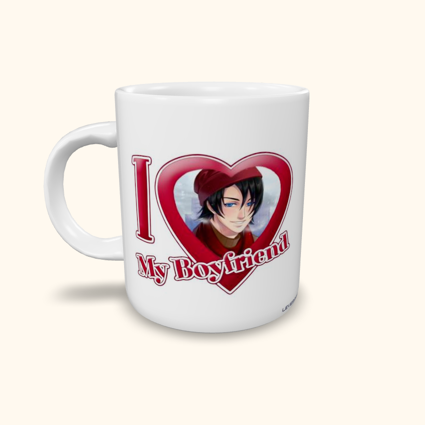 Caneca de Cerâmica I Love My Boyfriend - Amor Doce - Armin Keenan