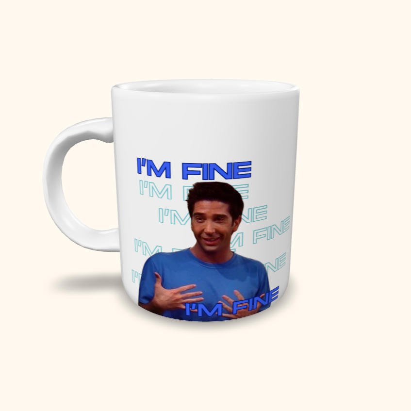Caneca de Cerâmica Friends - I'm fine