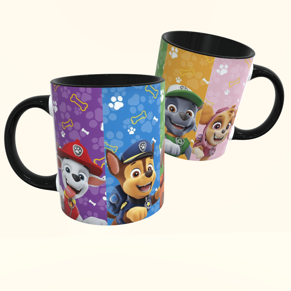 Caneca de Cerâmica Patrulha Canina