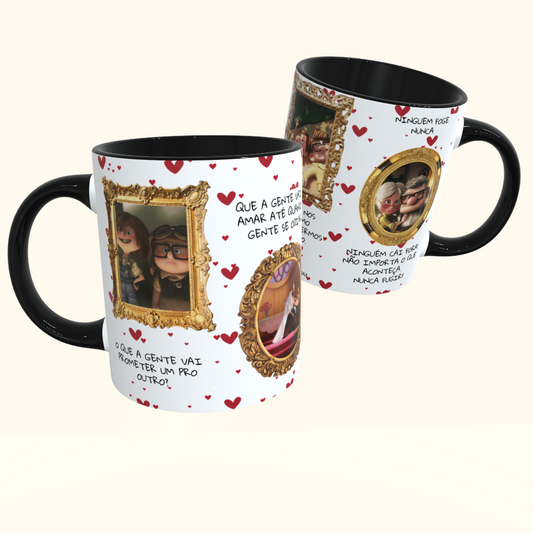 Caneca de Cerâmica Dia dos Namorados - Up Altas Aventuras