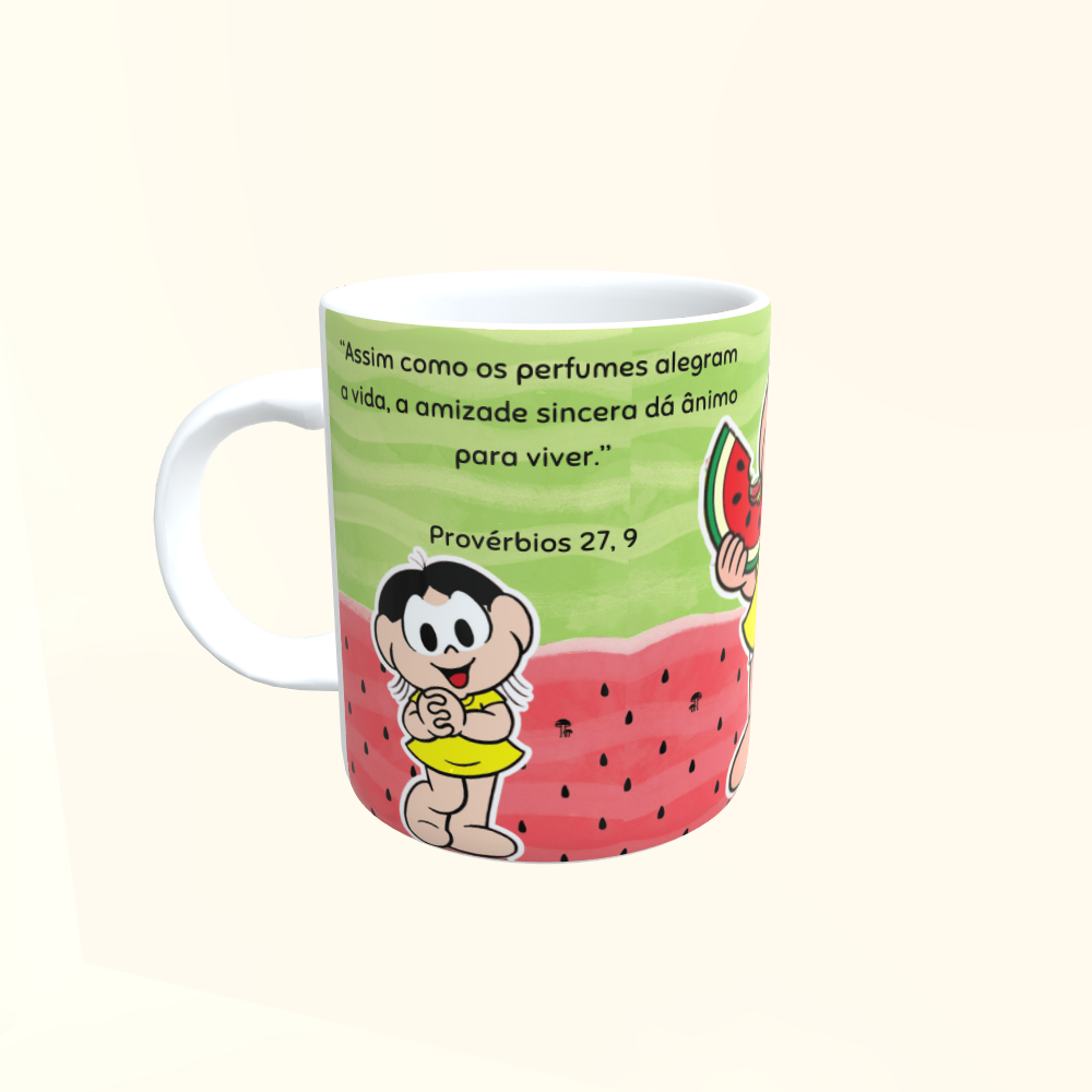Caneca de Cerâmica Magali - Provérbios