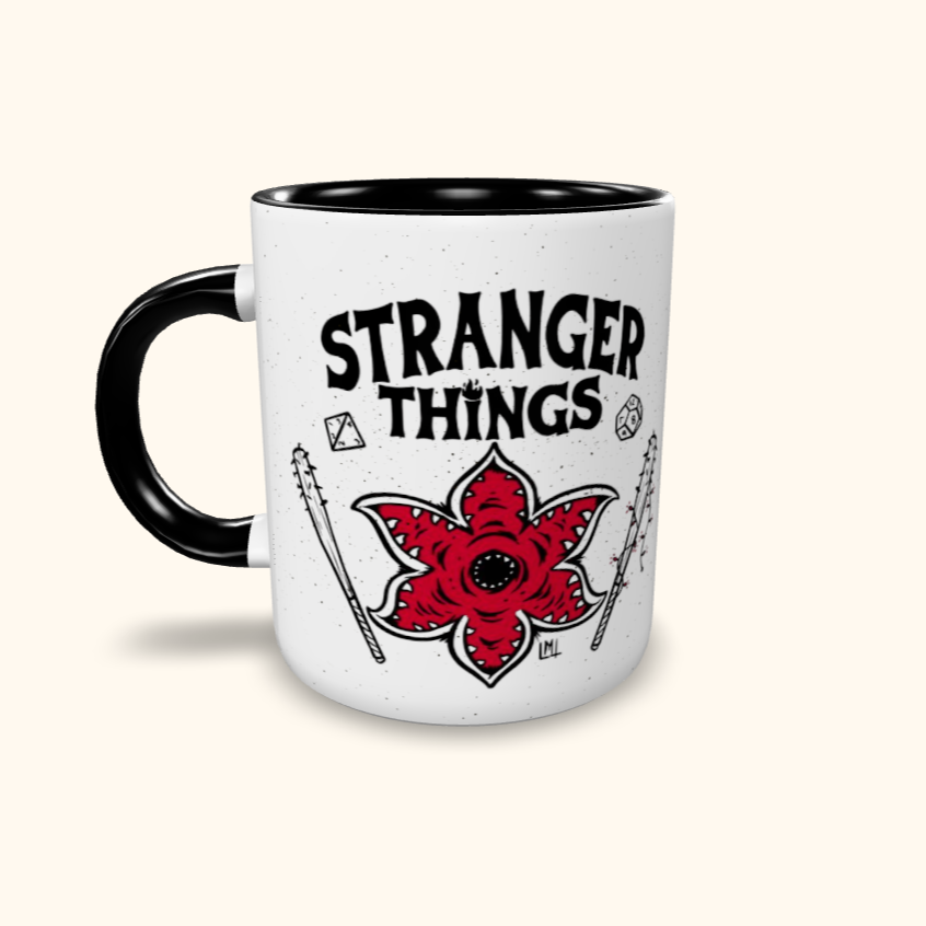 Caneca de Cerâmica Stranger Things - Logo