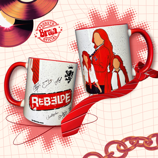 Caneca de Cerâmica Artistas - Roberta Pardo (RBD)