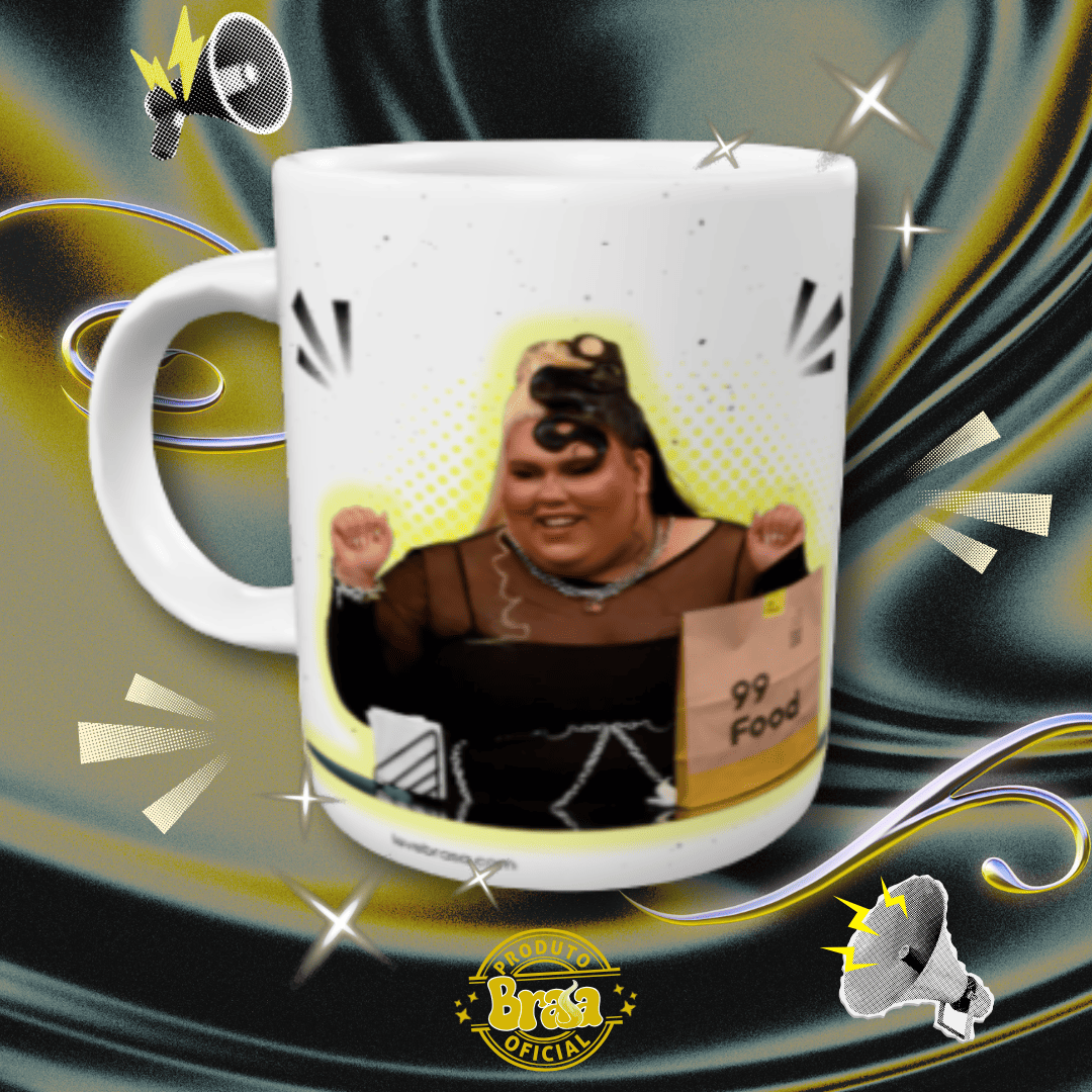 Caneca de Cerâmica Madrinha - Bora Lanchar