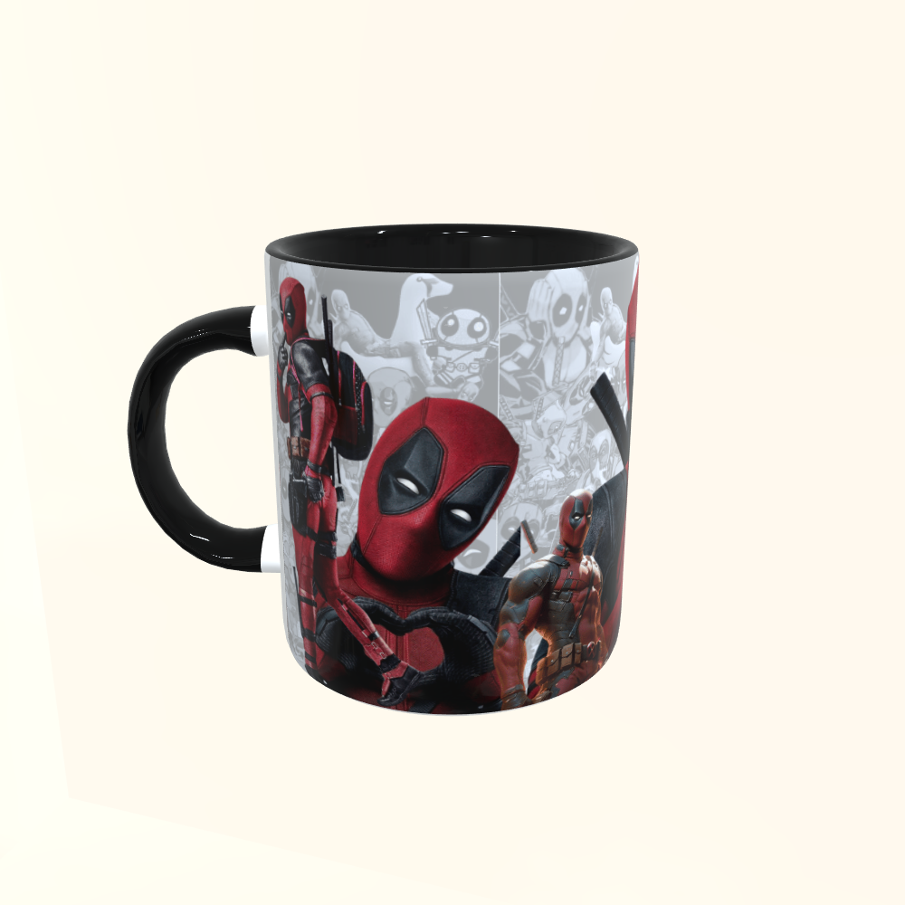 Caneca de Cerâmica Filmes - Deadpool