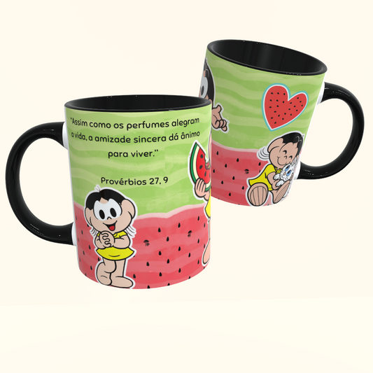 Caneca de Cerâmica Magali - Provérbios