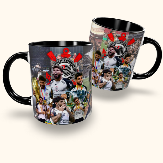 Caneca de Cerâmica Futebol - Corinthians - Yuri Alberto