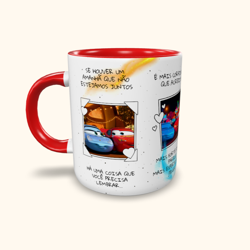 Caneca de Cerâmica Dia dos Namorados - McQueen & Sally