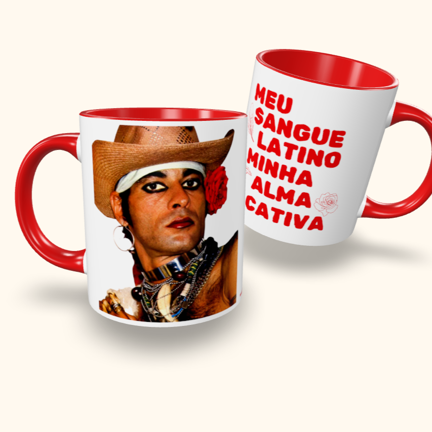 Caneca de Cerâmica Ney Matogrosso