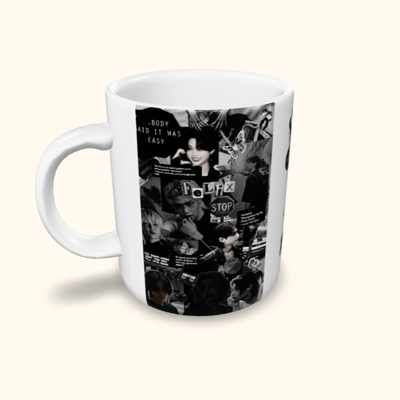 Caneca de Cerâmica Artistas - Stray Kids
