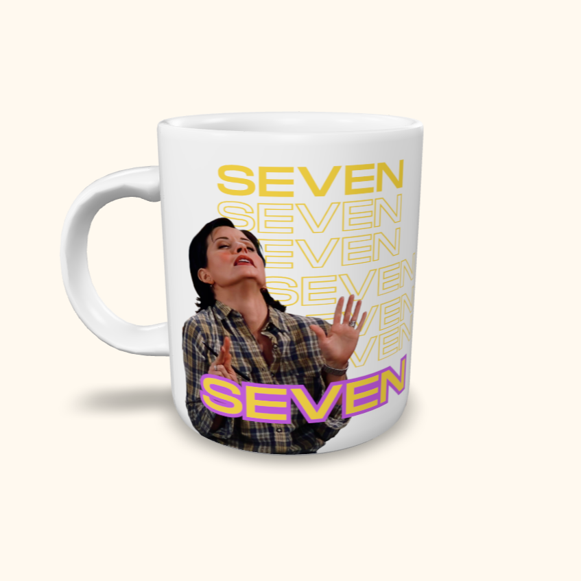 Caneca de Cerâmica Friends - Seven