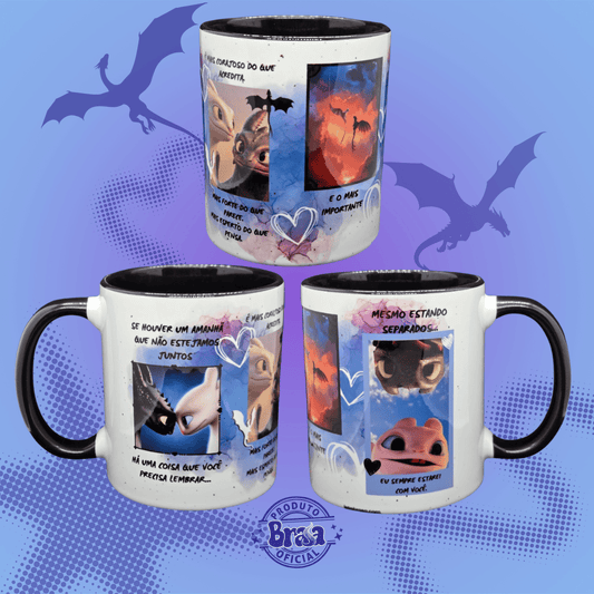 Caneca de Cerâmica Dia dos Namorados - Banguela e Furia da Luz