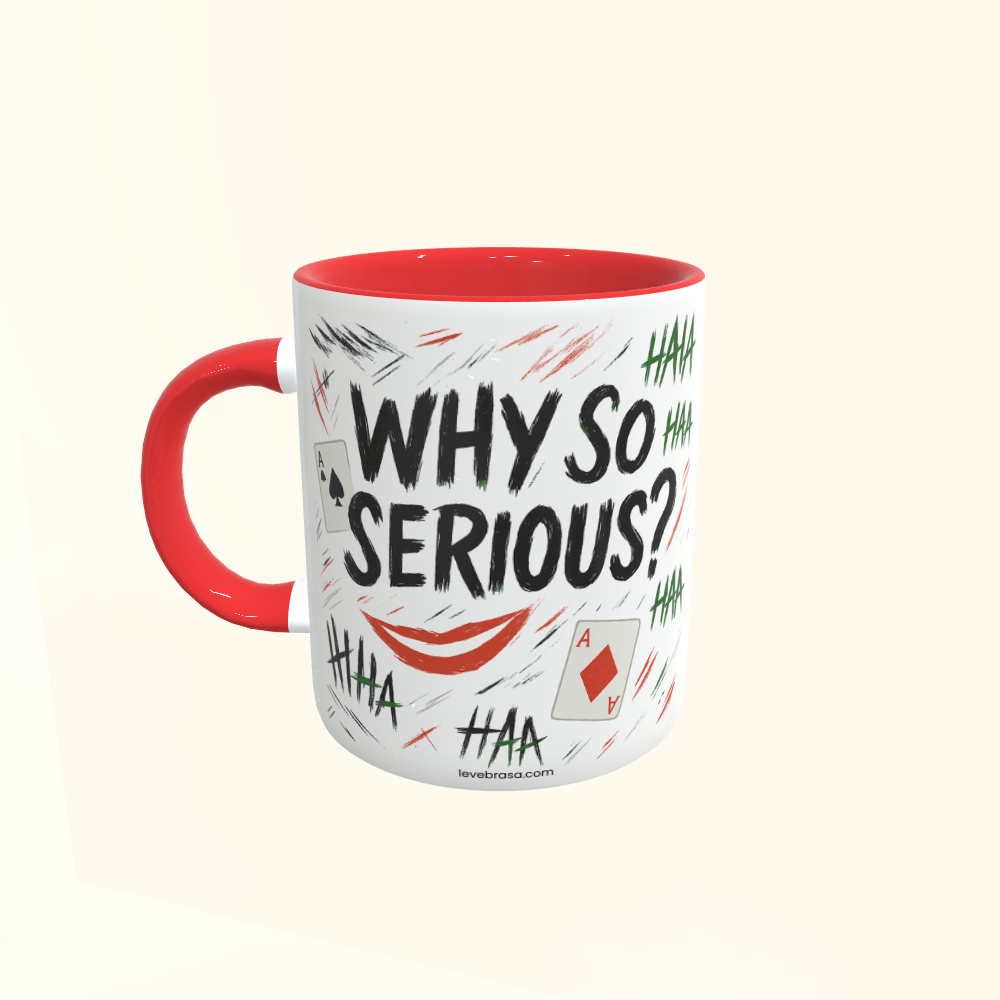 Caneca de Cerâmica Coringa - Why so Serious
