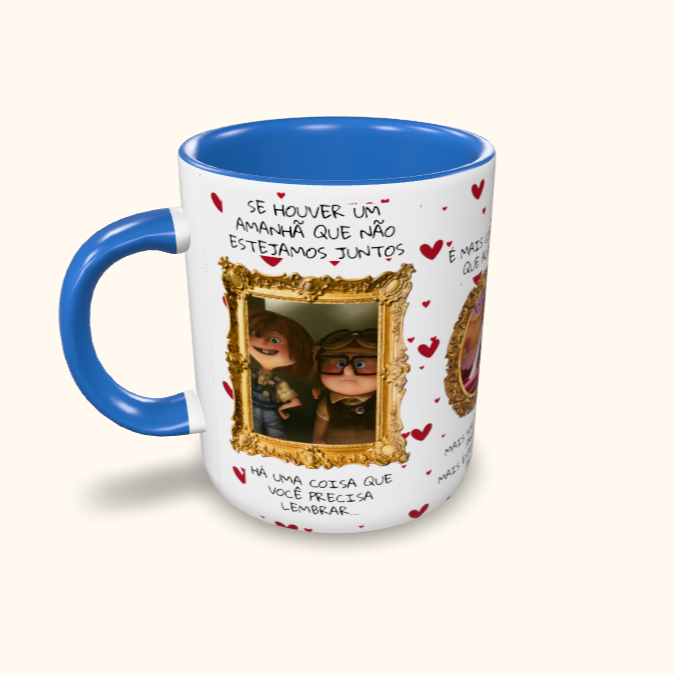 Caneca de Cerâmica Up Altas Aventuras - Se houver um amanhã