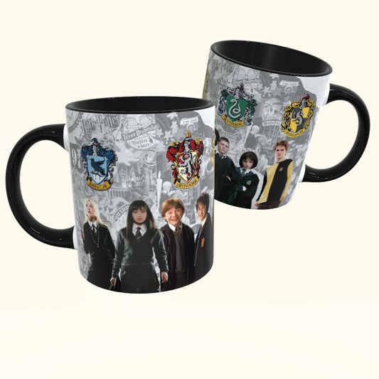 Caneca de Cerâmica Filmes - Harry Potter - Casas