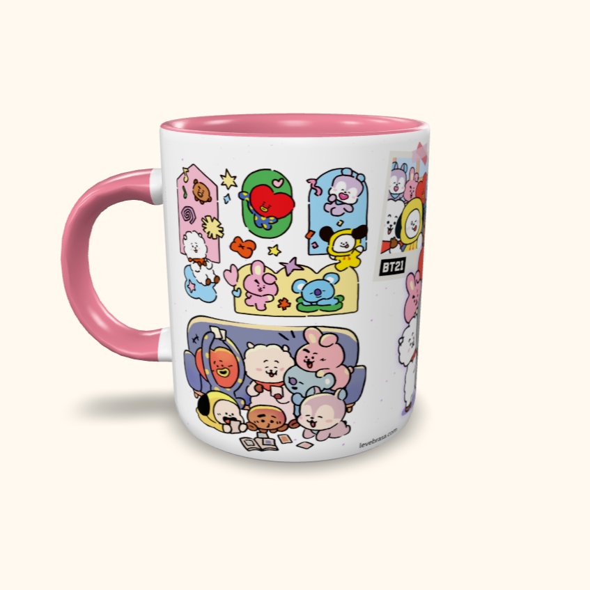 Caneca de Cerâmica BT21 2023