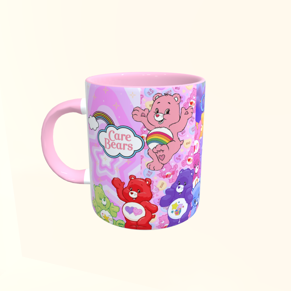 Caneca de Cerâmica Care Bears - Ursinhos Carinhosos