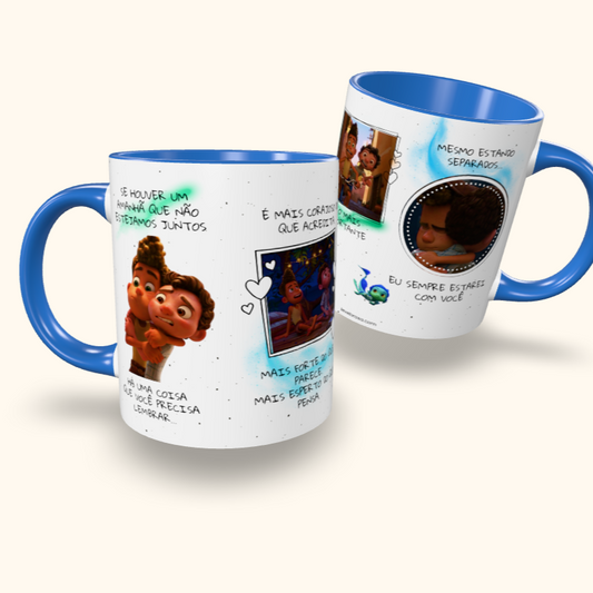 Caneca de Cerâmica Luca e Alberto - Se houver um amanhã
