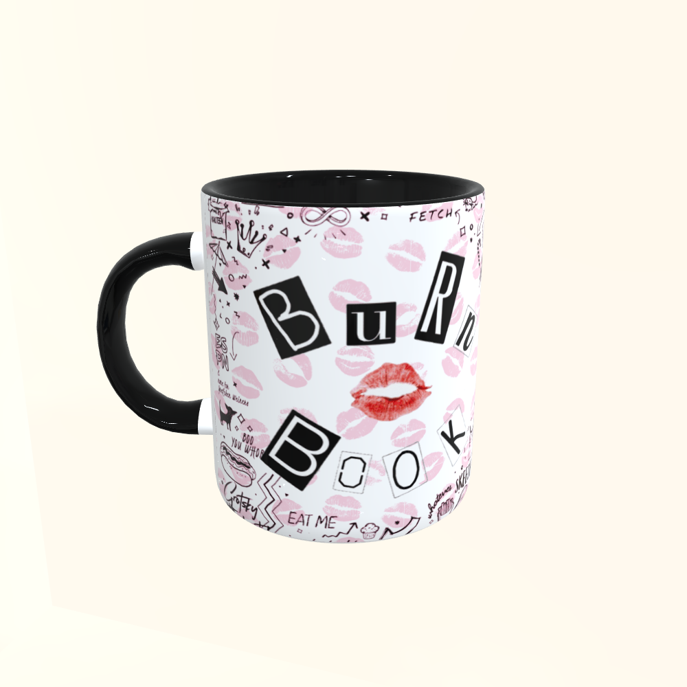 Caneca de Cerâmica Filmes - Meninas Malvadas - Burn Book