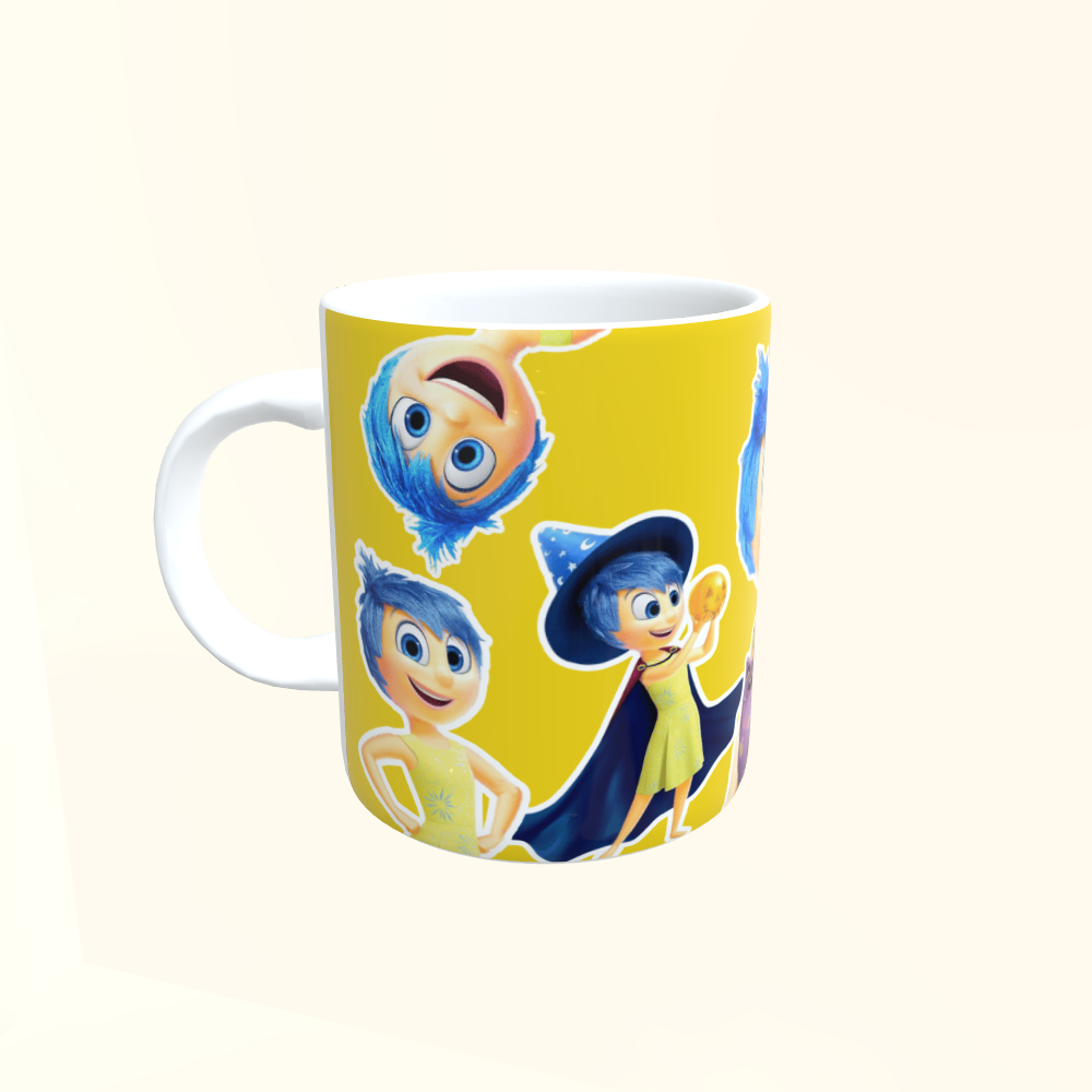 Caneca de Cerâmica Divertidamente - Alegria