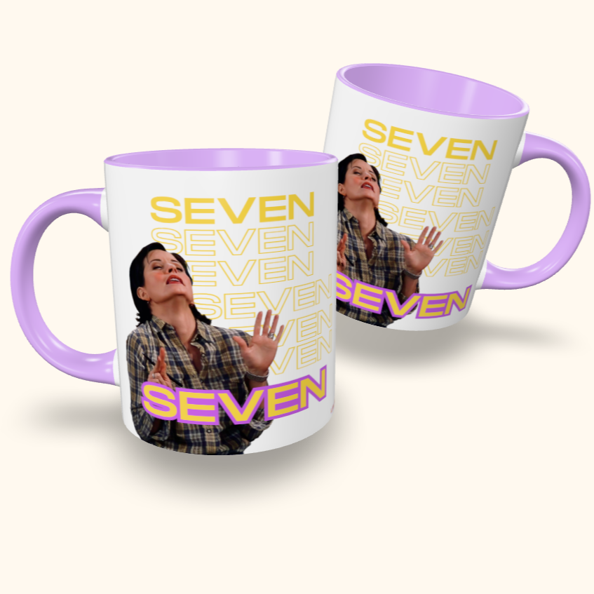 Caneca de Cerâmica Friends - Seven