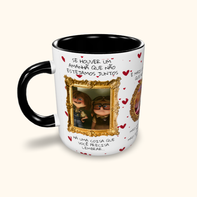 Caneca de Cerâmica Up Altas Aventuras - Se houver um amanhã