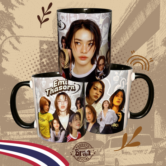 Caneca de Cerâmica Artistas - Emi Thasorn