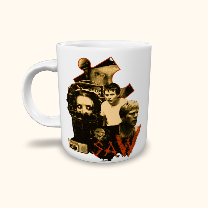 Caneca de Cerâmica Jogos Mortais - Saw