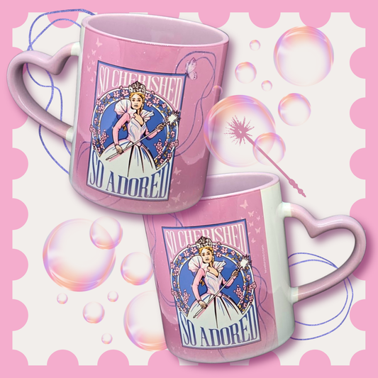 Caneca de Cerâmica Filmes - Cartaz Glinda So Adored