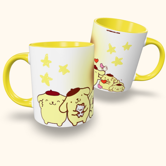 Caneca de Cerâmica Hello Kitty - Pompompurin
