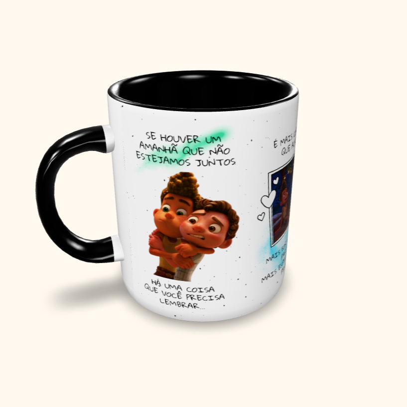 Caneca de Cerâmica Luca e Alberto - Se houver um amanhã