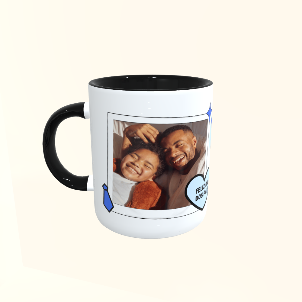 Caneca de Cerâmica Dia dos Pais - Melhor Pai do Universo
