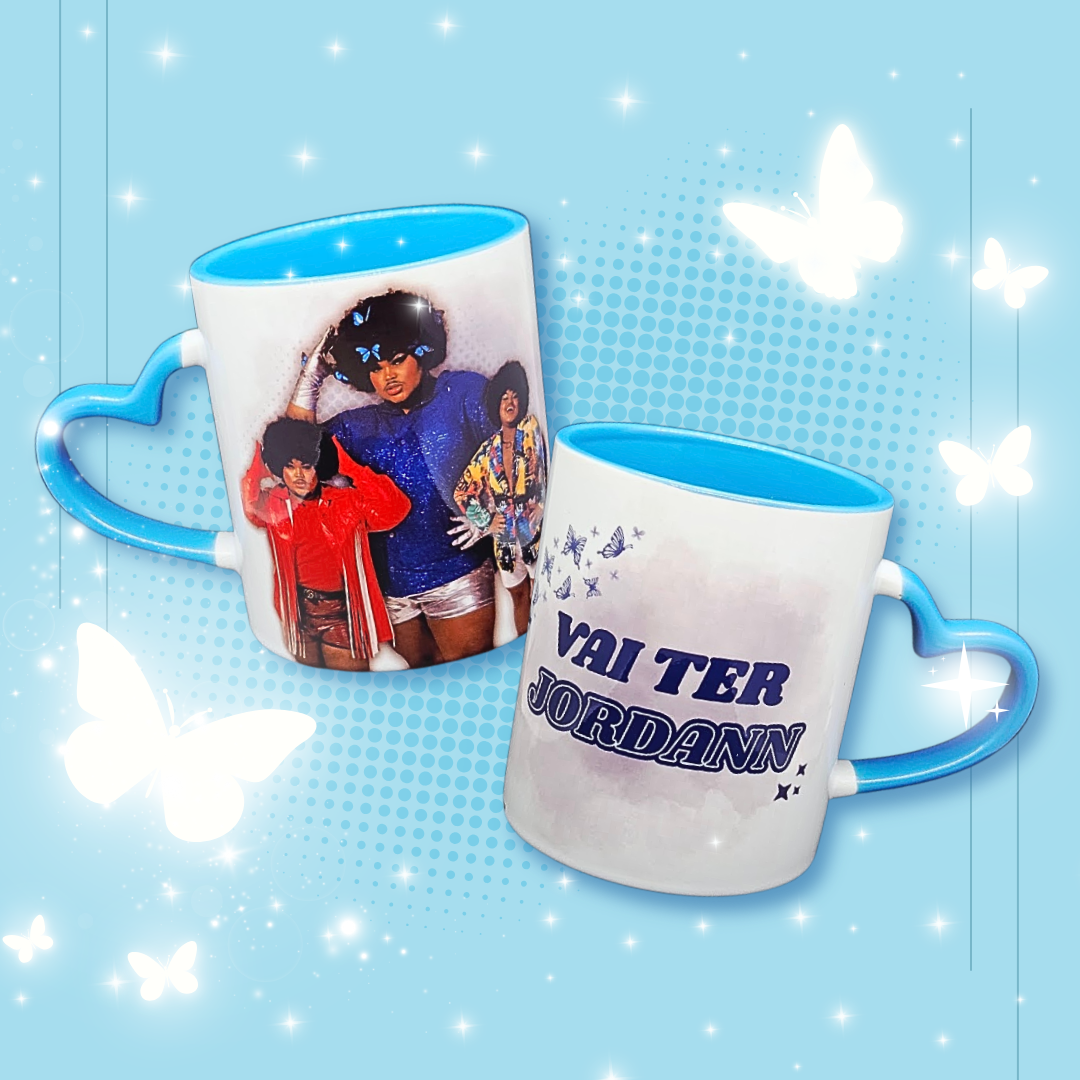 Caneca de Cerâmica Jordann - Vai ter Jordann