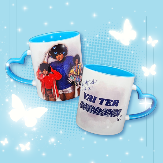 Caneca de Cerâmica Jordann - Vai ter Jordann