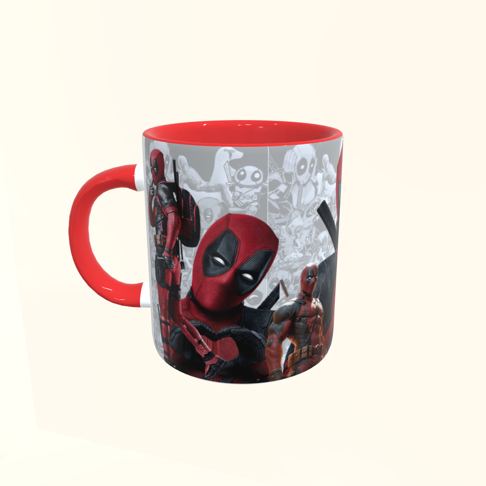Caneca de Cerâmica Filmes - Deadpool