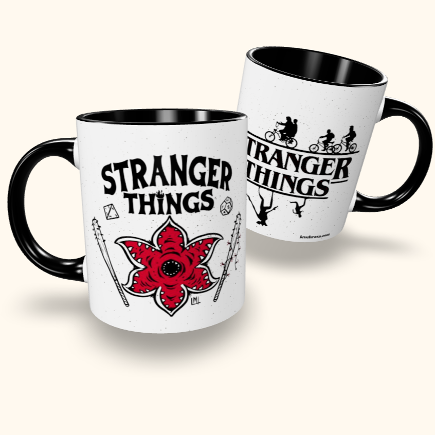 Caneca de Cerâmica Stranger Things - Logo