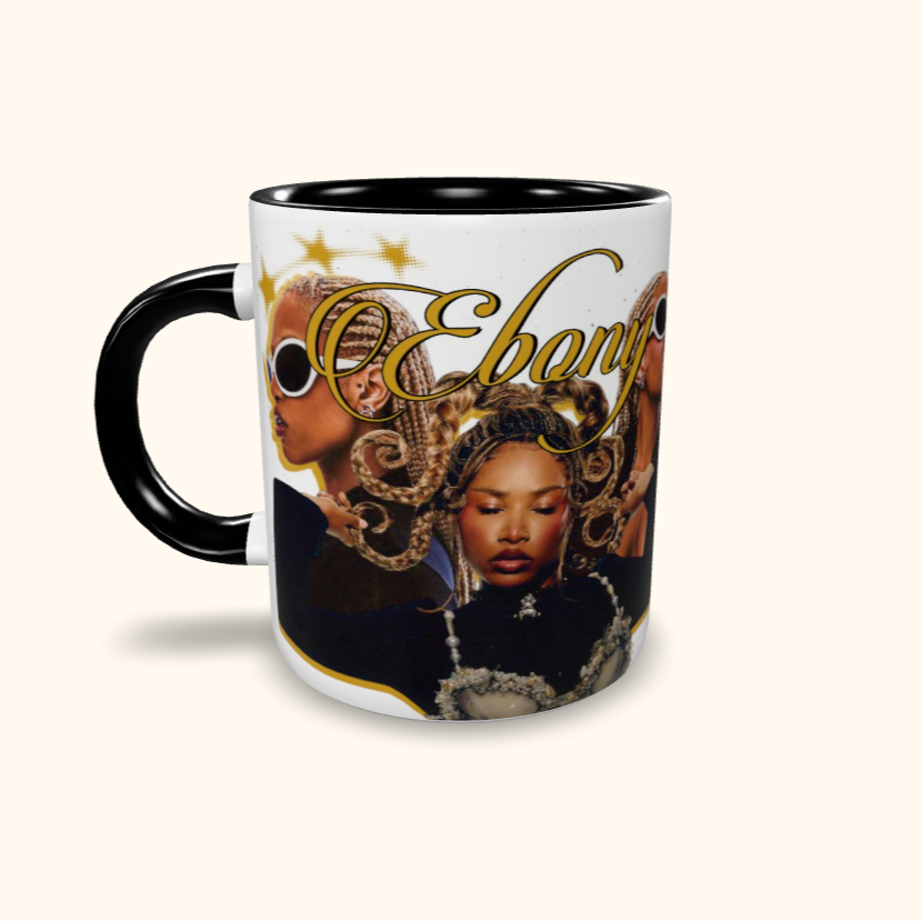 Caneca de Cerâmica Artistas - EBONY - Extraordinária
