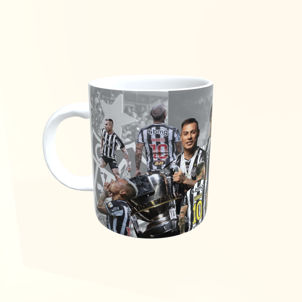 Caneca de Cerâmica Futebol - Atlético Mineiro