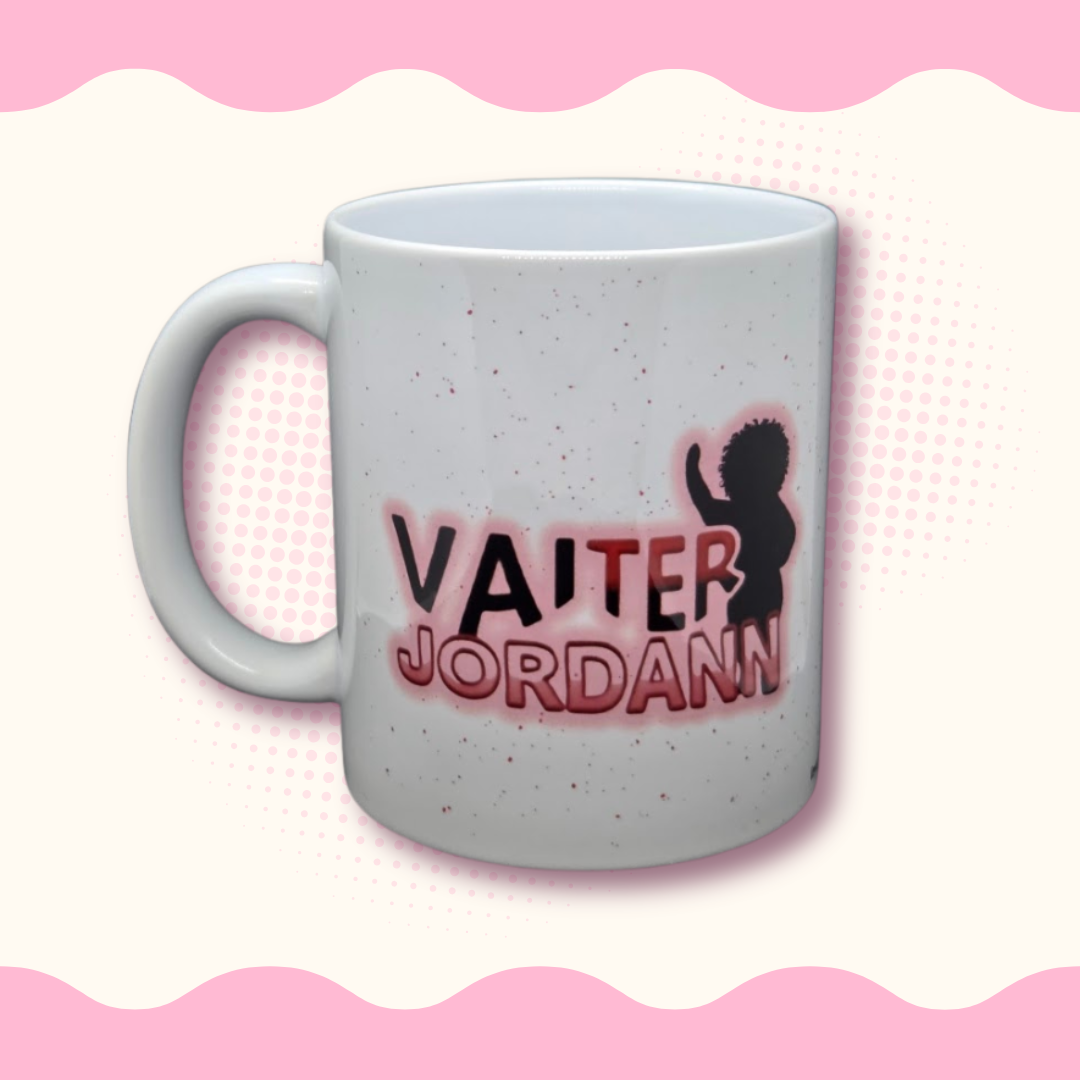 Caneca de Cerâmica Jordann - Vai ter Jordann Árabe