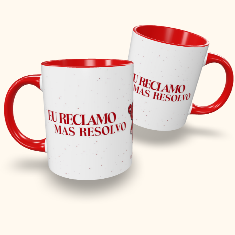 Caneca de Cerâmica Eu reclamo
