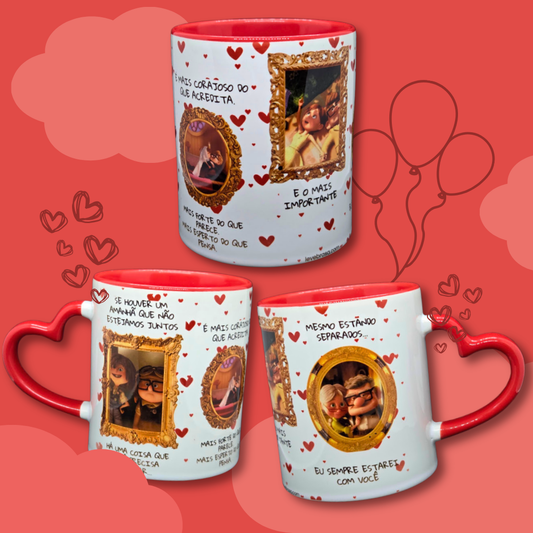 Caneca de Cerâmica Up Altas Aventuras - Se houver um amanhã