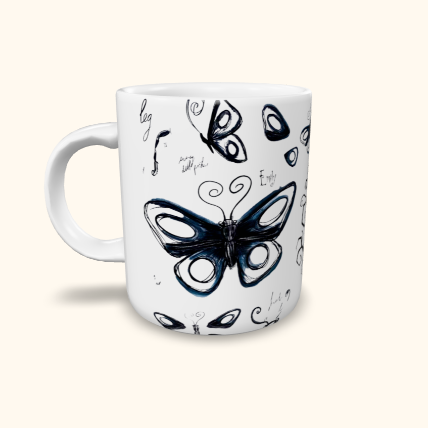 Caneca de Cerâmica A Noiva Cadáver - Tim Burton