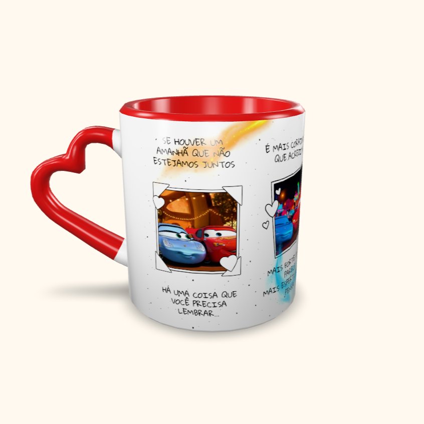 Caneca de Cerâmica Dia dos Namorados - McQueen & Sally