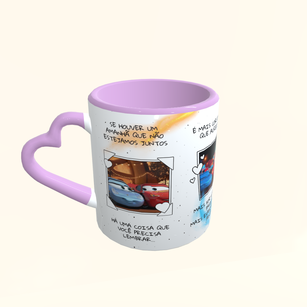 Caneca de Cerâmica Dia dos Namorados - McQueen & Sally